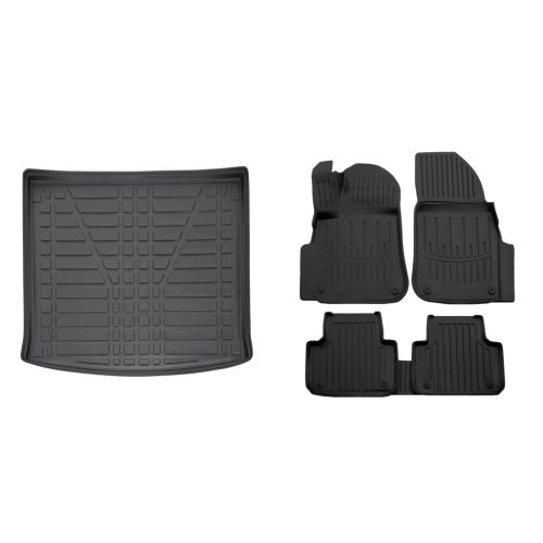 Prémium gumiszőnyeg és csomagtértálca Volkswagen Touareg III. 5 ajtós 2018-2023 (egriauto_TLVW304_3DSRMVW514_1)
