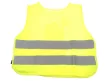 Láthatósági mellény lány gyermekeknek sárga színben