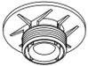 Patent felsőrész kis tipusú Citroen/Peugeot bézs