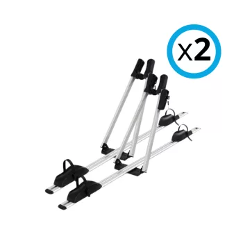   EgriAuto FreeRide kerékpártartó alu zárható 15kg 2 darabos szett