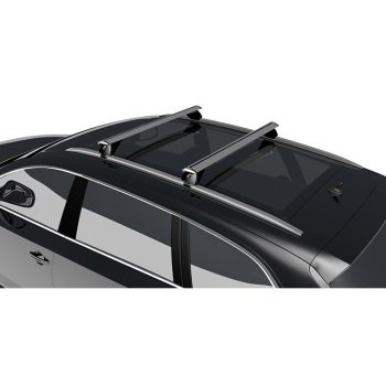   EgriAuto 120 cm wing alu tetőcsomagtartó tetősínes autókhoz, zárható 90kg