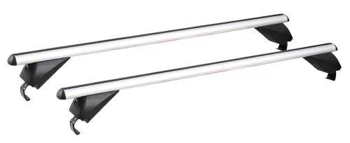 EgriAuto 120 cm alu tetőcsomagtartó tetősínes autókhoz, zárható 90kg