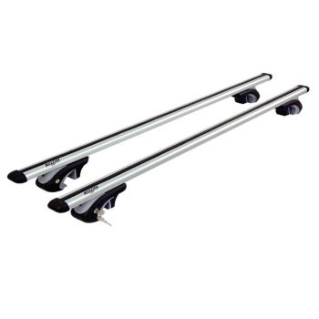   ETAB 120 cm alu tetőcsomagtartó tetőkorlátos autókhoz, zárral