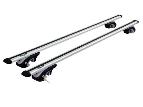 ETAB 120 cm alu tetőcsomagtartó tetőkorlátos autókhoz, zárral