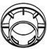 Patent alsórész Mercedes-Benz fekete