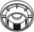 Patent felsőrész Opel fekete