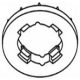 Patent alsó rész Toyota/Lexus fekete