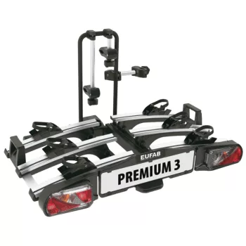   Eufab Premium III - 3  Vonóhorgos kerékpártartó (e-bikehoz is )