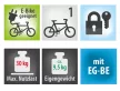 Eufab Crow  kerékpártartó - Vonóhorgos kerékpártartó (e-bikehoz is )