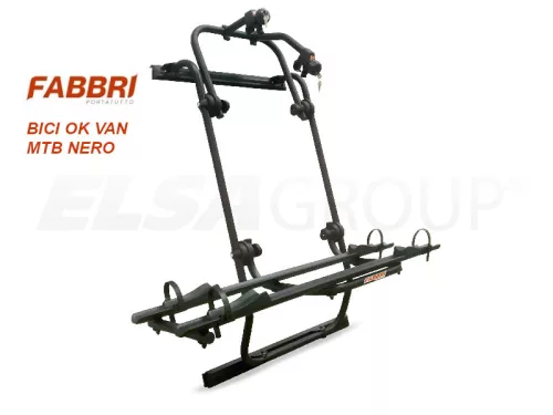 Bici OK MTB Van Crafter/Sprinter kerékpártartó 3 kerékpárhoz, hátsó ajtóra szerelhető