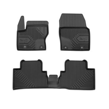   Prémium 3D magasperemes gumiszőnyeg Ford Grand C-Max 2010-2019 minivan, rögzítő patentek közötti távolság 25, 5 cm