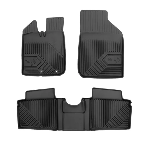 Prémium 3D magasperemes gumiszőnyeg Dacia Spring hatchback since 2021