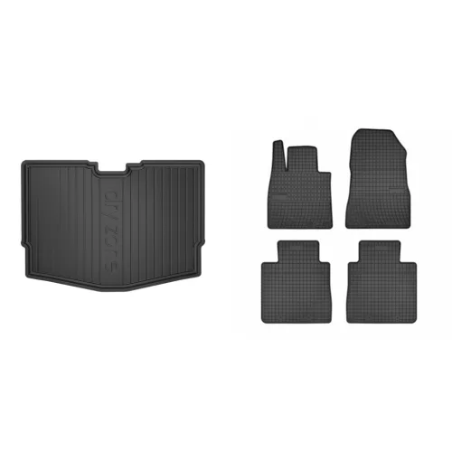 Prémium gumiszőnyeg és csomagtértálca Nissan Note 5 ajtós 2013-2021 (frogum_DZ400610_ET0456_1)