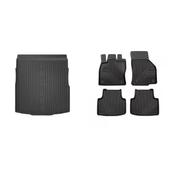   Prémium gumiszőnyeg és csomagtértálca Volkswagen Passat sedan 4 ajtós 2014- (frogum_DZ404342_77407626_1)