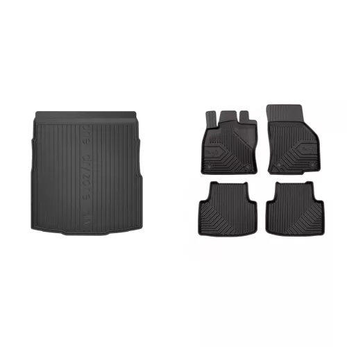 Prémium gumiszőnyeg és csomagtértálca Volkswagen Passat sedan 4 ajtós 2014- (frogum_DZ404342_77407626_1)