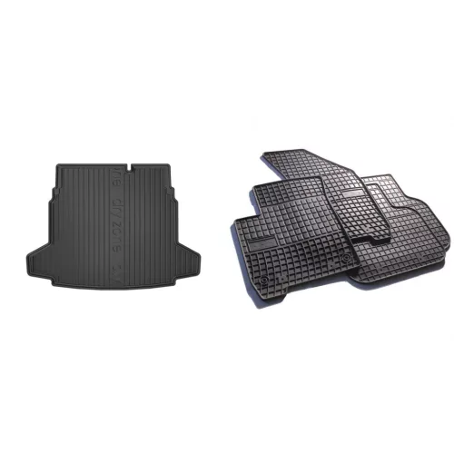 Prémium gumiszőnyeg és csomagtértálca Saab 93 SportSedan 4 ajtós 2003- (frogum_DZ404526_ET410688_1)