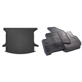   Prémium gumiszőnyeg és csomagtértálca Nissan Qashqai+2 5 ajtós 2008-2013 (frogum_DZ404632_ET410374_1)