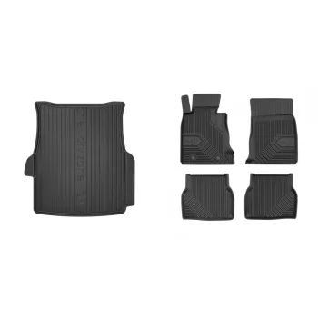   Prémium gumiszőnyeg és csomagtértálca BMW 5 serie E39 sedan 4 ajtós 1996-2003 (frogum_DZ404755_77407367_1)