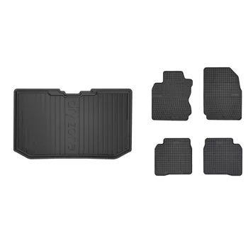   Prémium gumiszőnyeg és csomagtértálca Nissan Note 5 ajtós 2005-2014 (frogum_DZ405776_ET0453_1)