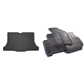   Prémium gumiszőnyeg és csomagtértálca Nissan Tiida 5 ajtós 2007-2012 (frogum_DZ405790_ET402577_1)