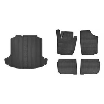   Prémium gumiszőnyeg és csomagtértálca Skoda Rapid Hatchback 5 ajtós 2013- (frogum_DZ405981_ET0364_1)