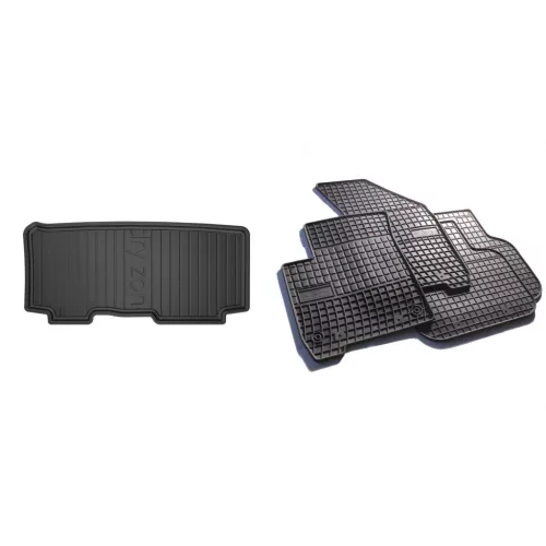 Prémium gumiszőnyeg és csomagtértálca Renault Modus 5 ajtós 2004-2012 (frogum_DZ406117_ET402607_1)