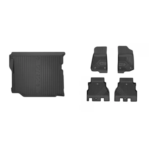 Prémium gumiszőnyeg és csomagtértálca Jeep Wrangler IV. 5 ajtós 2021- (frogum_DZ406841_77409866_1)