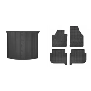   Prémium gumiszőnyeg és csomagtértálca Volkswagen Touran I. 5 ajtós 2015-2018 (frogum_DZ423619_ET0395_1)