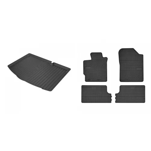 Prémium gumiszőnyeg és csomagtértálca Toyota Yaris 5 ajtós 2011-2020 (frogum_DZ548959_ET0808_1)