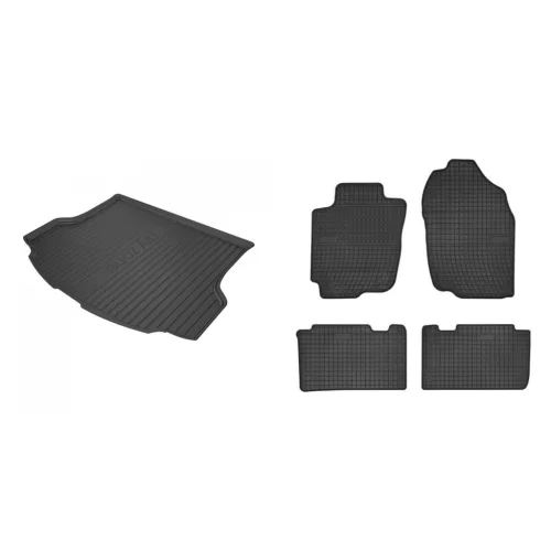 Prémium gumiszőnyeg és csomagtértálca Toyota RAV 4 IV. 5 ajtós 2013-2018 (frogum_DZ549338_ET547815_1)