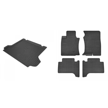   Prémium gumiszőnyeg és csomagtértálca Toyota Land Cruiser 150 5 ajtós 2009- (frogum_DZ549840_ET0806_1)