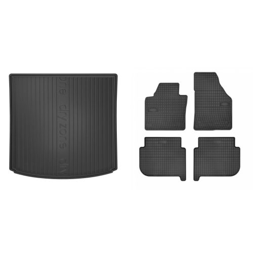 Prémium gumiszőnyeg és csomagtértálca Volkswagen Touran I. 5 ajtós 2003-2010 (frogum_DZ802705_ET0395_1)