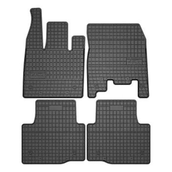   Sarokerősített méretpontos gumiszőnyeg Jaguar I-Pace crossover, version with fire extinguisher on the passenger side 2018-2024