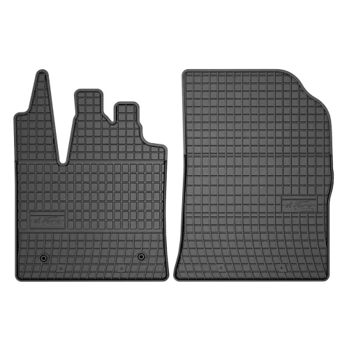 Sarokerősített méretpontos gumiszőnyeg Renault Express van, 2 seats, 1st row since 2021