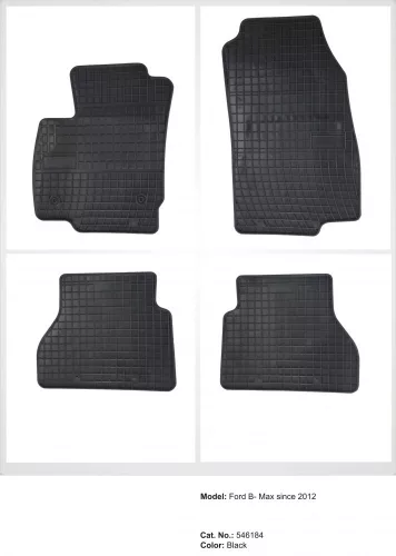 Sarokerősített gumiszőnyeg FORD B-Max 2012- (546184)