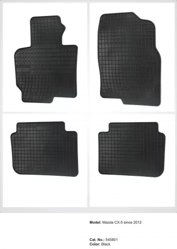 Sarokerősített gumiszőnyeg MAZDA CX-5 2012- (546801)