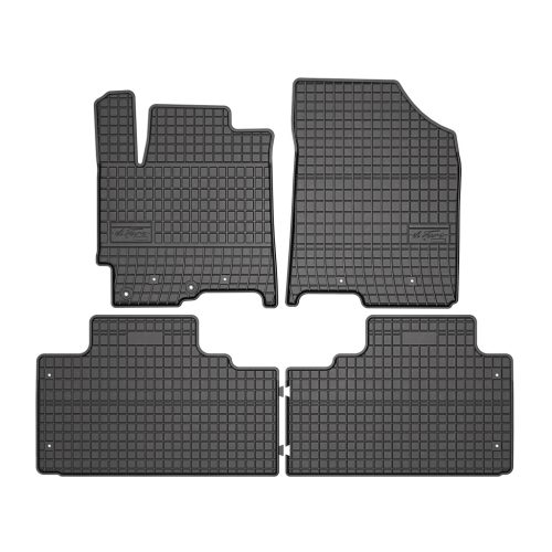 Sarokerősített méretpontos gumiszőnyeg JAC JS8 Pro suv, 6 seats, 7 seats, 1st and 2nd rows since 2024