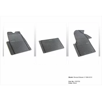   Sarokerősített gumiszőnyeg garnitúra Renault Master II 2003-2010 (D00700)
