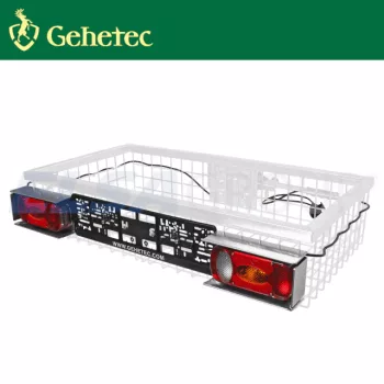   Fények és rendszámtáblatartó a Deep 210 szállítási kosárhoz