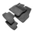 Méretpontos gumiszőnyeg Volkswagen Golf VII 2012-2019, Volkswagen Golf VIII 5 ajtós (Ferde hátú) 2019- Mild Hibridhez nem jó!, Seat Leon III 2012-2020, Seat Leon IV 2020-