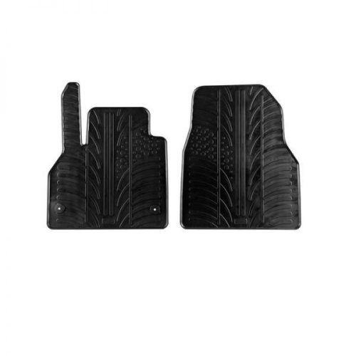 Gledring fekete gumiszőnyeg  MERCEDES-BENZ Citan 2008-2012 / FL 2016-02.2021 (Cargo), 2 darabos
