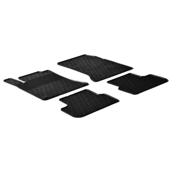   Gledring fekete gumiszőnyeg  MERCEDES-BENZ A-Class 2012-04.2018 (W176),B-Class 2011-01.2019 (W246),C