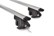 Green Valley alumínium rudas tetőcsomagtartó tetőkorlátos - cm. 120 hosszú - egy oldalon zárható