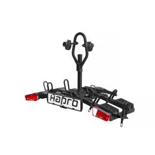   Hapro Atlas prémium Xfold II összecsukható vonóhorgos kerékpártartó (e-bikehoz is)