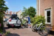 Hapro Atlas prémium Xfold II összecsukható vonóhorgos kerékpártartó (e-bikehoz is)