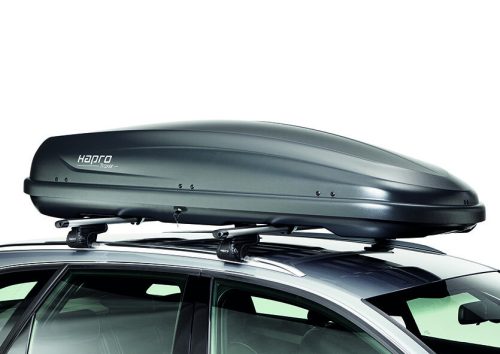Hapro Traxer 8.6 Antarcit Fekete tetőbox