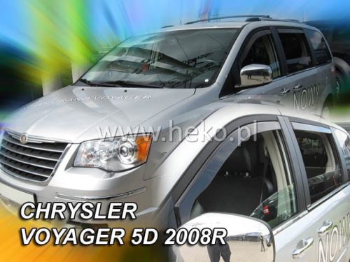 Heko 4 darabos légterelő Chrysler Voyager 5 ajtós 2008- , Lancia Voyager 5 ajtós 2011- (10413)