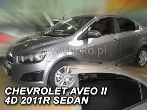Heko 4 darabos légterelő Chevrolet Aveo 4 ajtós sedan 2011- (10536)