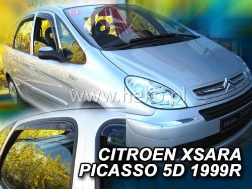 Heko 4 darabos légterelő Citroen Xsara Picasso 5 ajtós Hatcback 2000-2007 (12219)