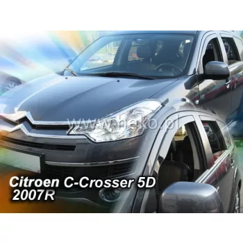   Heko 4 darabos légterelő Citroen C-crosser 5 ajtós 2007-, Peugeot 4007 5 ajtós 2007- (12239)